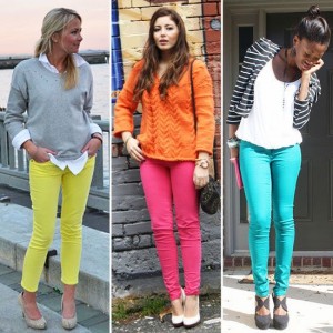 Various Ideas for Combining Your Colored Jeans – SORTRA