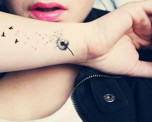 Dandelion tattoo by Klaras Tattoo | Photo 22206