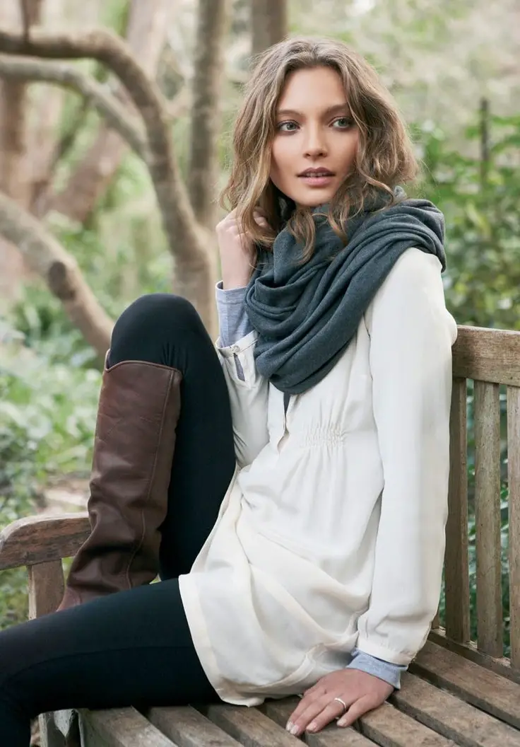 53 Extremely Cool Outfits with Scarf