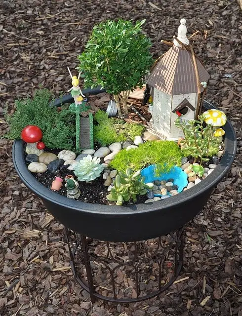 New Ideas for Your Magical Fairy Garden Bowl - #NeverDoneWithFun