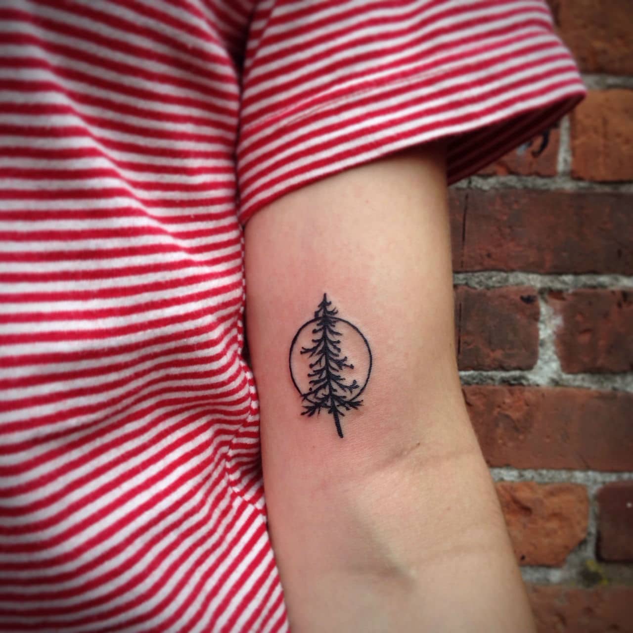 simple tree tattoo