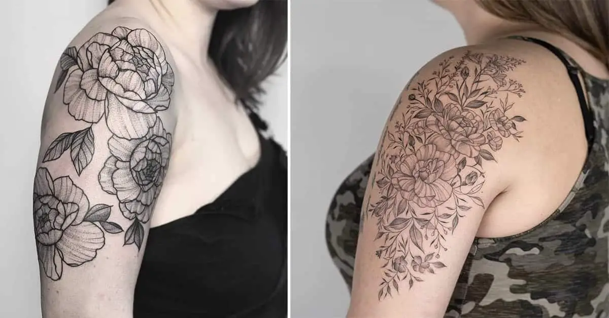 20 Unique Flower Sleeve Tattoo Design Ideas For Woman To Look Great  Page  7 of 20  Fashionsum  Flower tattoo sleeve Tattoo sleeve designs Tattoos  for women half sleeve