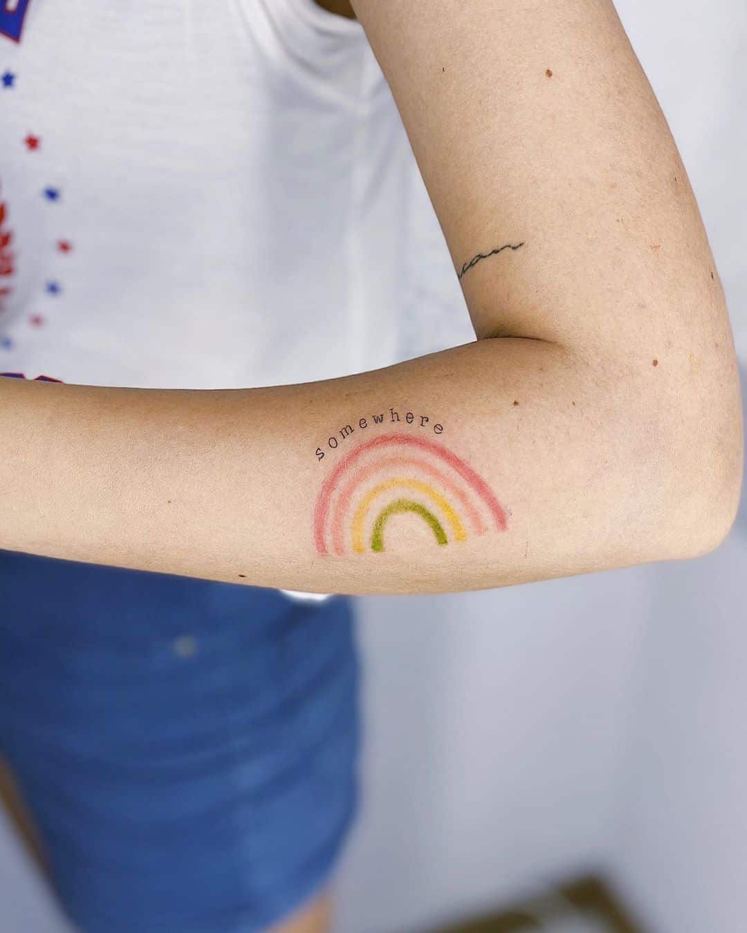 20 Beautiful Rainbow Tattoo Designs and Ideas 2023