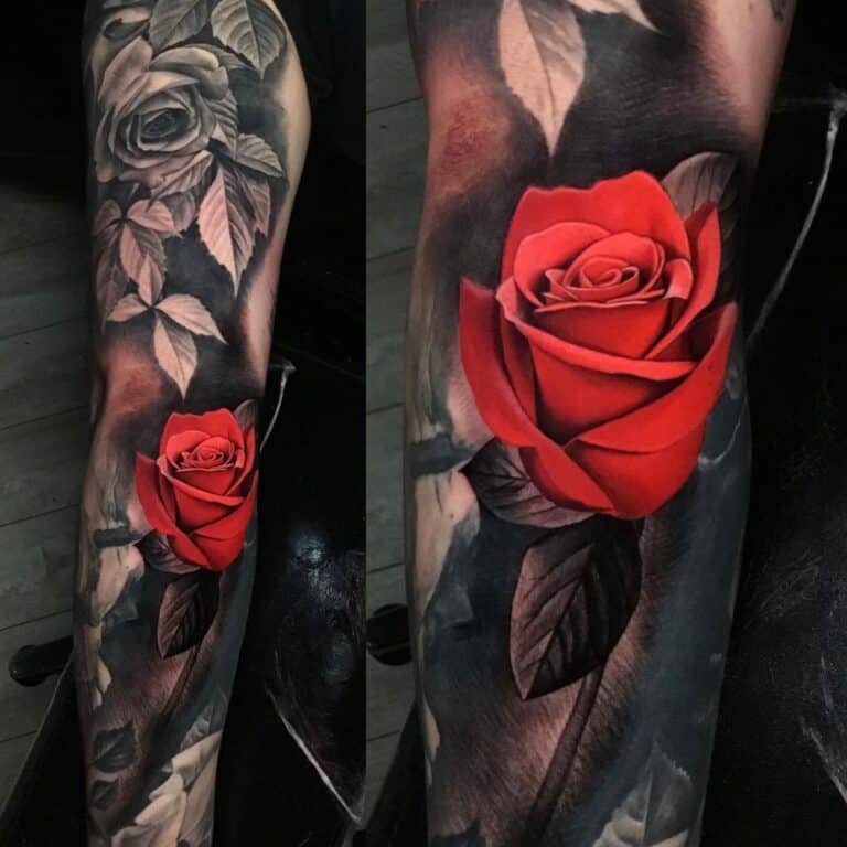 36 Incredible Rose Tattoo Designs to Make Your Friends Envious!