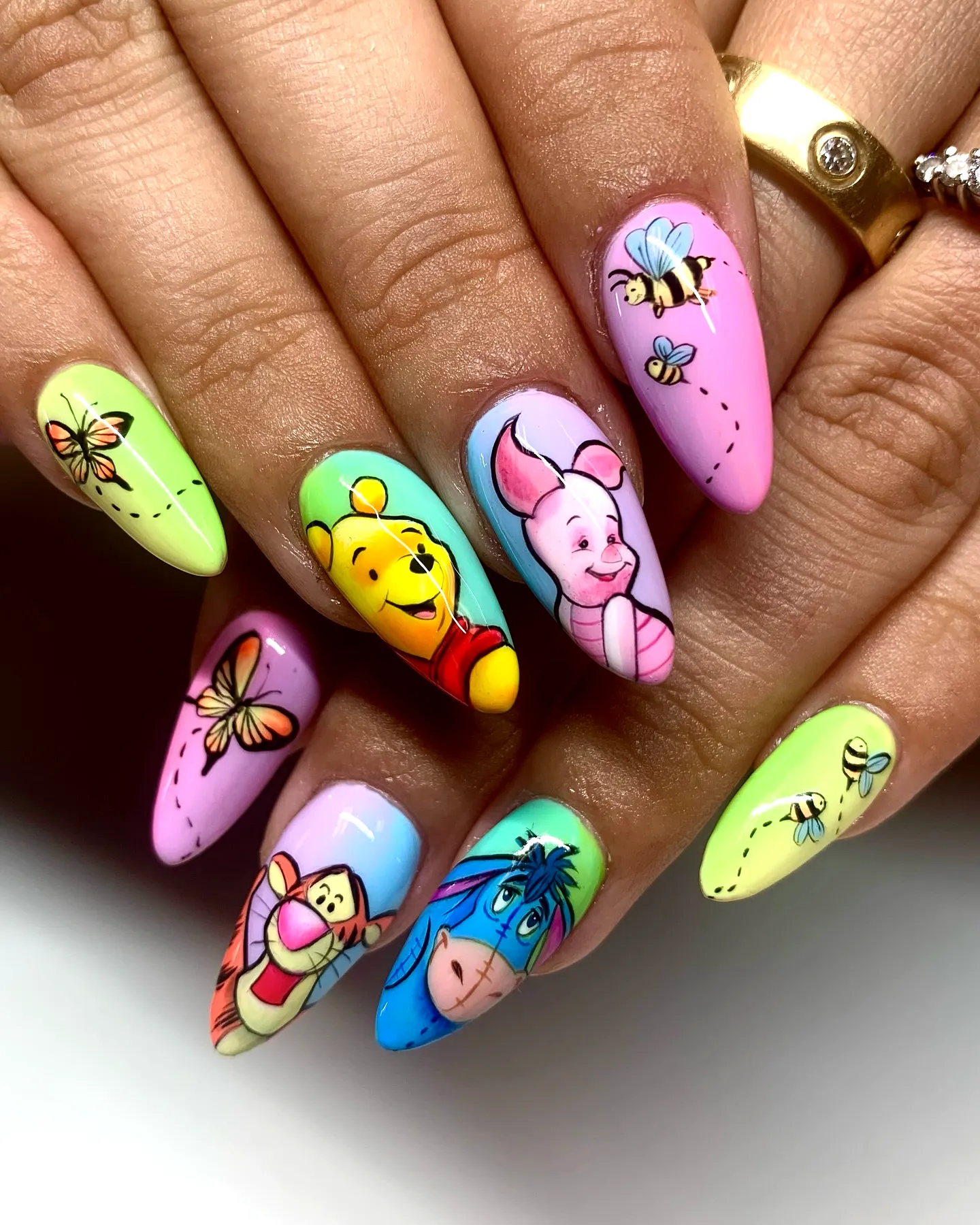 13 Cute Winnie the Pooh Nails Ideas You'll Love