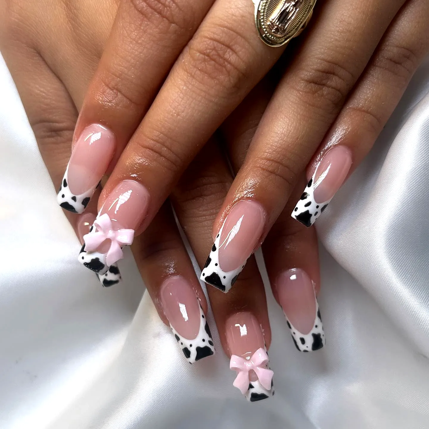 9 Trendy Cow Print Nails Ideas You'll Love